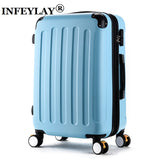 Hot!Fashion 20"24 Inches Girl Trolley Case Abs Students Lovely Travel Waterproof Luggage Rolling