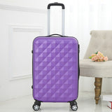 20/24 Inch Abs Girl Students Fashion Spinner Trolley Case Child Travel Luggage Men Rolling Suitcase