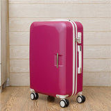 Fashion Business  20"24 Inches Trolley Case Abs+Pc Students Pull Rod Box Travel Luggage Rolling