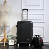 2Pcs/Set,20/24 Inch Students Trolley Case 13Inch Cosmetic Bag Travel Luggage Girl Rolling