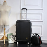 2Pcs/Set,20/24 Inch Students Trolley Case 13Inch Cosmetic Bag Travel Luggage Girl Rolling