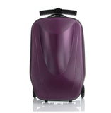 Letrend New Fashion C Style Hot Skateboard Rolling Luggage Women Caster Trolley 20 Inch Boarding