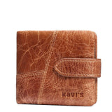 Kavis Genuine Leather Women Wallet Female Long Clutch Lady Walet Portomonee Rfid Luxury Brand Money