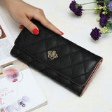 Candy Colors Wallets With Imperial Crown Fashion Long Wallet Handbags Ladies Leather Bag Popular