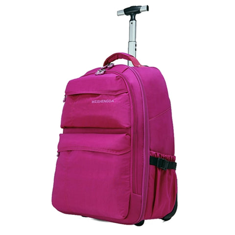 Wholesale!High Quality Nylon Waterproof Travel Luggage Bags On Fixed Caster,19 21Inch Oxford Travel