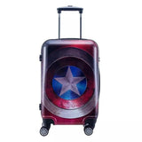 20/24Inch Cool Anime  Captain America Boy Trolley Case Travel Luggage Iron Man Rolling Suitcase