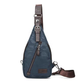 Vicuna Polo Famous Brand Theftproof Magnetic Button Open Leather Mens Chest Bags Fashion Travel