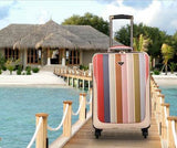 Fashion Luggage Female Universal Wheels Trolley Luggage Travel Bag Soft Bags Suitcase Luggage,16 18