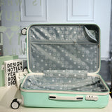 Star Style Luggage Trolley Luggage Female Universal Wheels Travel Bag Picture Box14 20Password