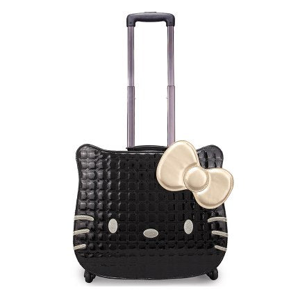 Hellokitty Universal Wheels Trolley Luggage Travel Bag Suitcase Child Luggage,18Inch Lovely