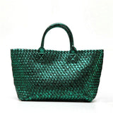 Qiaobao Wallet Gift Bag Famous Snake Knitting Quality Leather Women'S Handbag Vintage Large