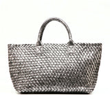 Qiaobao Wallet Gift Bag Famous Snake Knitting Quality Leather Women'S Handbag Vintage Large