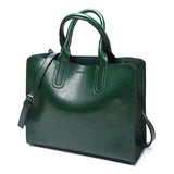 Acelure Leather Handbags Big Women Bag High Quality Casual Female Bags Trunk Tote Spanish Brand