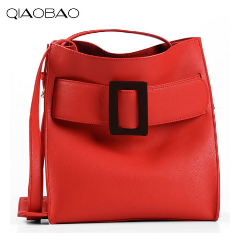 Qiaobao 100% Genuine Leather Bag Designer Handbags High Quality Dollar Prices Shoulder Bag Women