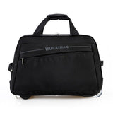 Rolling Luggage Trolley Bag Women Travel Bags Metal Hand Trolley Female&Male Bag Large Package