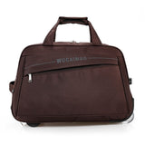 Rolling Luggage Trolley Bag Women Travel Bags Metal Hand Trolley Female&Male Bag Large Package