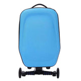 New 21Inch Hard-Shell Wheeled Wheels Scooter Luggage Suitcase With Skateboard For Travel Business