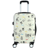 Cartoon Luggage Female Universal Wheels Trolley Luggage Travel Bag14 20 24 Password Box Child
