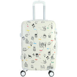 Cartoon Luggage Female Universal Wheels Trolley Luggage Travel Bag14 20 24 Password Box Child