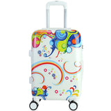 Cartoon Luggage Female Universal Wheels Trolley Luggage Travel Bag14 20 24 Password Box Child