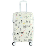 Cartoon Luggage Female Universal Wheels Trolley Luggage Travel Bag14 20 24 Password Box Child