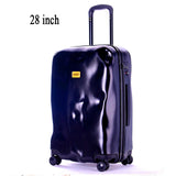 2016 New Fashion Crash Mode Solid Zipper Design Trolley Suitcase/Tsa Lock Luggage Suitcases/Women