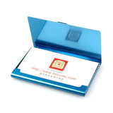 Creative Business Card Case Stainless Steel Aluminum Holder Metal Box Cover Credit Business Card