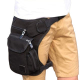 Xiniu Men Leg Waist Bag Thigh Fanny Pack Multifonction Canvas Money Belt Casual Man Waist Bag