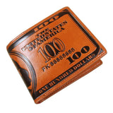 Carteras Mujer 2016 Fashion Men Wallets Us Dollars Leather Wallets Men'S Wallet 100$  Short Card