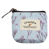2015 New Small Japan Canvas Womens Coin Purse Zip Wallet Lady Coin Case  Handbag Key Holder  Womens