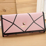 2016 New Arrival Luxury Womens Wallets And Purses Pu Leather Long Wallets Women Clutch Purse For