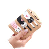 Wallets Women 2016 New Mini Lovely Bifold Leather Wallet Card Holder Ladies Wallet Purse Carteras