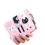 Wallets Women 2016 New Mini Lovely Bifold Leather Wallet Card Holder Ladies Wallet Purse Carteras