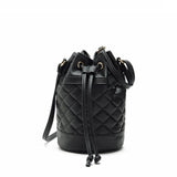Women Leather Quilted Handbag Bucket Shouldernew Womens Handbags Fashion 2015 Designers
