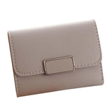 Xiniu Women Simple Wallet Women Small Cute Leather Hasp Purse For Credit Cards Handbag Drop