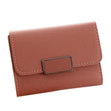 Xiniu Women Simple Wallet Women Small Cute Leather Hasp Purse For Credit Cards Handbag Drop