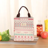 2017 Waterproof Lunch Bag For Women Kids Men Cooler Lunch Box Bag Tote Canvas Lunch Bag