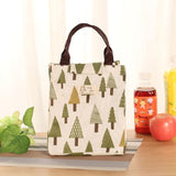 2017 Waterproof Lunch Bag For Women Kids Men Cooler Lunch Box Bag Tote Canvas Lunch Bag