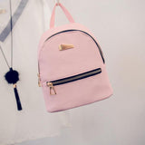 2016 Women'S Backpack Travel Bag Fashion Samll Double Bags Womens Leather Backpack Women School Bag