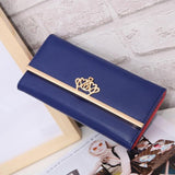 Xiniu 2017 Women Clutch Imperial Crown Long Purse Wallet Carteras Mujer Card Holder Bag Sacoche