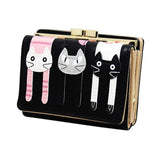 Women Small Wallet Lady Short Handbag Button Clutch Purse Bag Fashion Women Leather Wallet