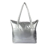 2016 Women Tote Girl Space Bale Cotton Totes Handbag Feather Down Ladies Shoulder Bag Bolsa