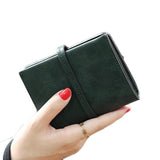 Xiniu Carteras Mujer Women Ultrathin Mini Bifold Leather Wallets Purse Ladies Coin Purse Women Card