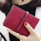Xiniu Carteras Mujer Women Ultrathin Mini Bifold Leather Wallets Purse Ladies Coin Purse Women Card