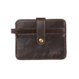 Jinbaolai Mens Leather Clutch Billfold Wallet Credit Id Card Slim Purse Men'S Wallet Carteras Mujer