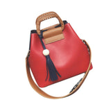 Xiniu Handbags Fashion Ladies Shoulder Bag Tassel Casual Large Capacity Hobos Tote  Crossbody Bag