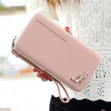 Artisome Leather Wallet Case For Iphone 7 6 Plus 5S Phone Bag Case Women Wallet Purse Card Holder