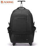 Aoking Large Capacity Trolley Backpack Luggage Waterproof Travel Backpack Multifunctional Carry
