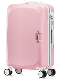 Letrend Fashion Women Suitcases Wheel Trolley Rolling Luggage Spinner Korean Password Travel Bag