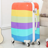 Letrend New Fashion Butterfly Rolling Luggage Spinner Trolley Case Travel Bag 20 Inch Boarding